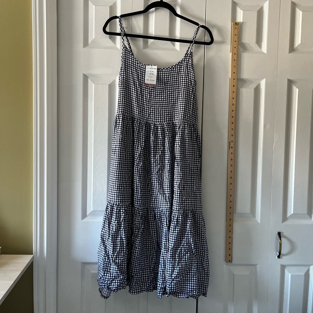 Flowy Gingham Dress